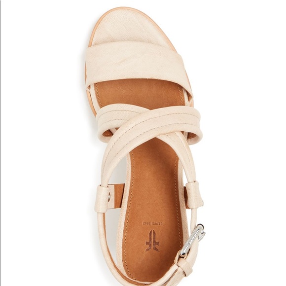 Frye Dani Crisscross Slingback Block-Heel Sandals - Picture 5 of 5